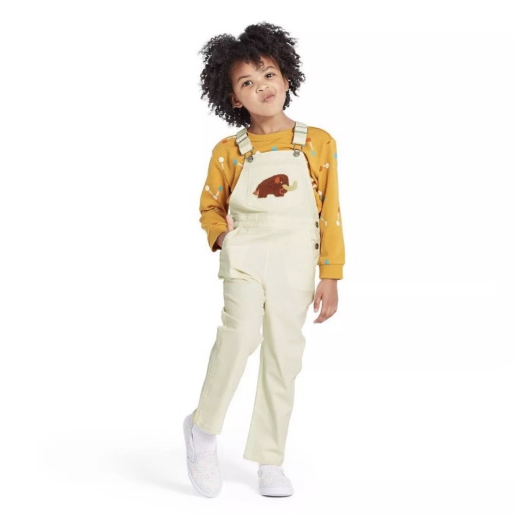 Christian Robinson x Target Wooly Mammoth Overalls | 2T